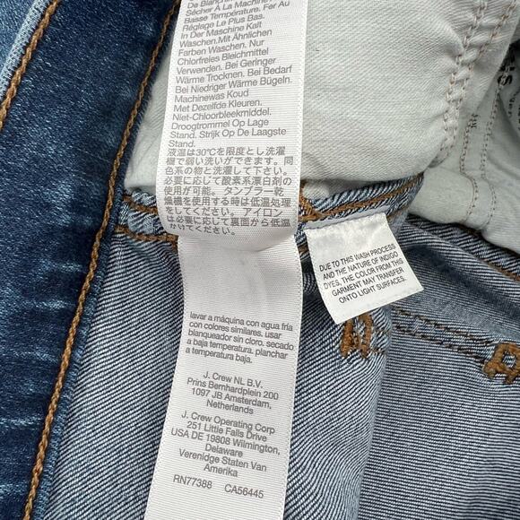 Madewell 10" Roadtripper Medium Wash Denim Skinny Ankle Jeans Size 26 - Picture 11 of 11